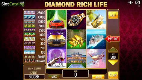 Diamond Rich Life Pull Tabs LeoVegas